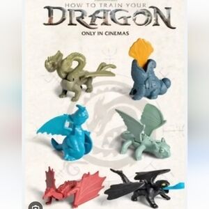 🆕 2 BK Disney how To Train Your Dragon Toys